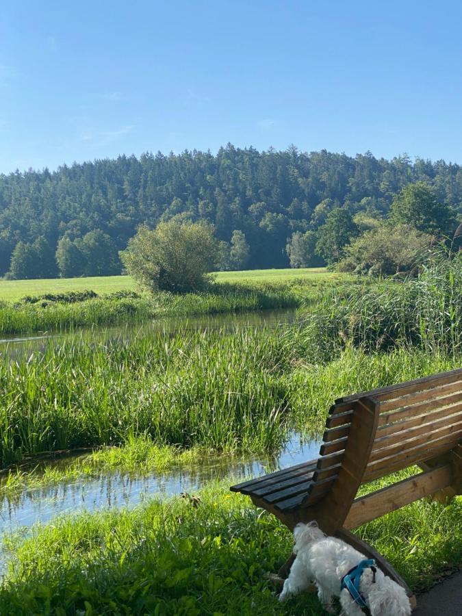 Idyllische Ferienwohnungen In Mossendorf Blick Zur Naab Burglengenfeld Exterior photo